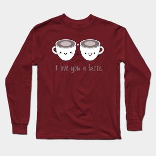 Even Coffee Loves Coffee Long Sleeve T-Shirt